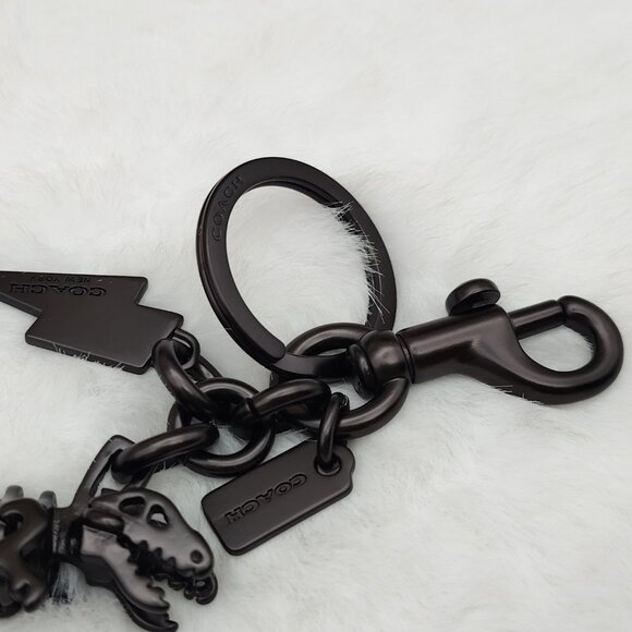 Coach Rexy Skeleton Bag Charm Lighting Bolt - Picture 6 of 9